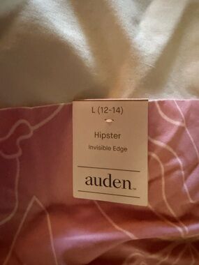 Auden Hipster Panties with Invisible Edge - 4 pack Bundle